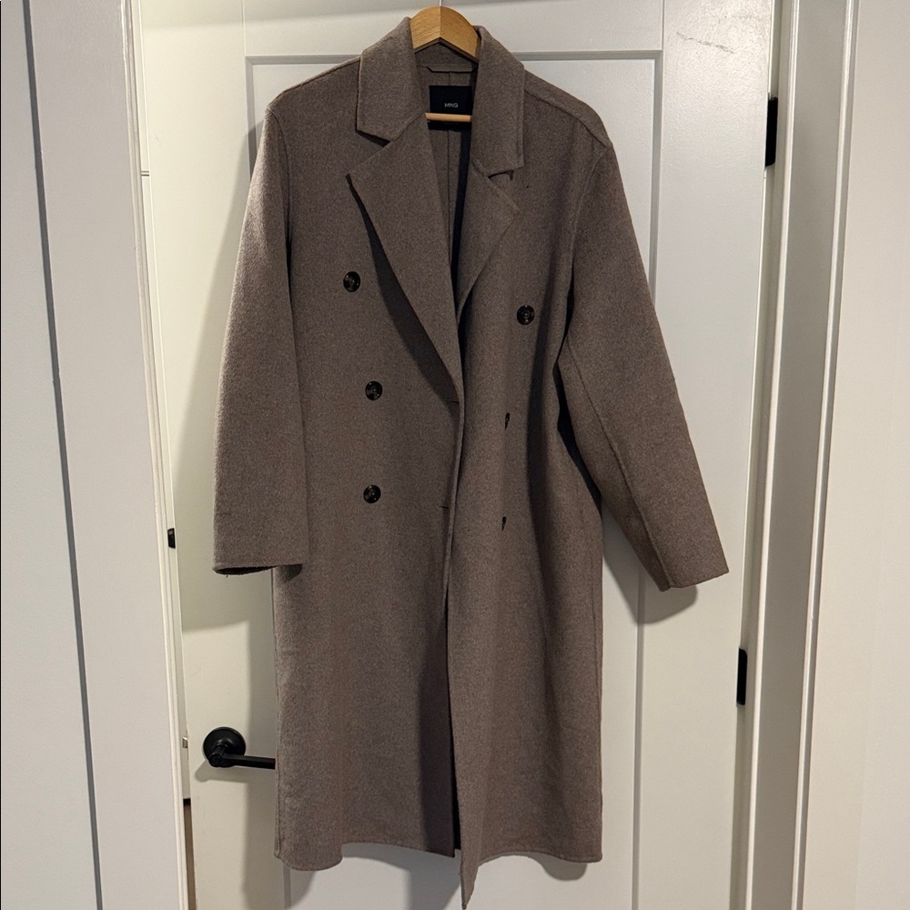 Mango Taupe Trench Coat